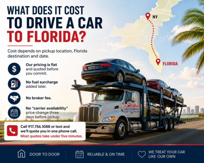 the cost of driving to florida from ny